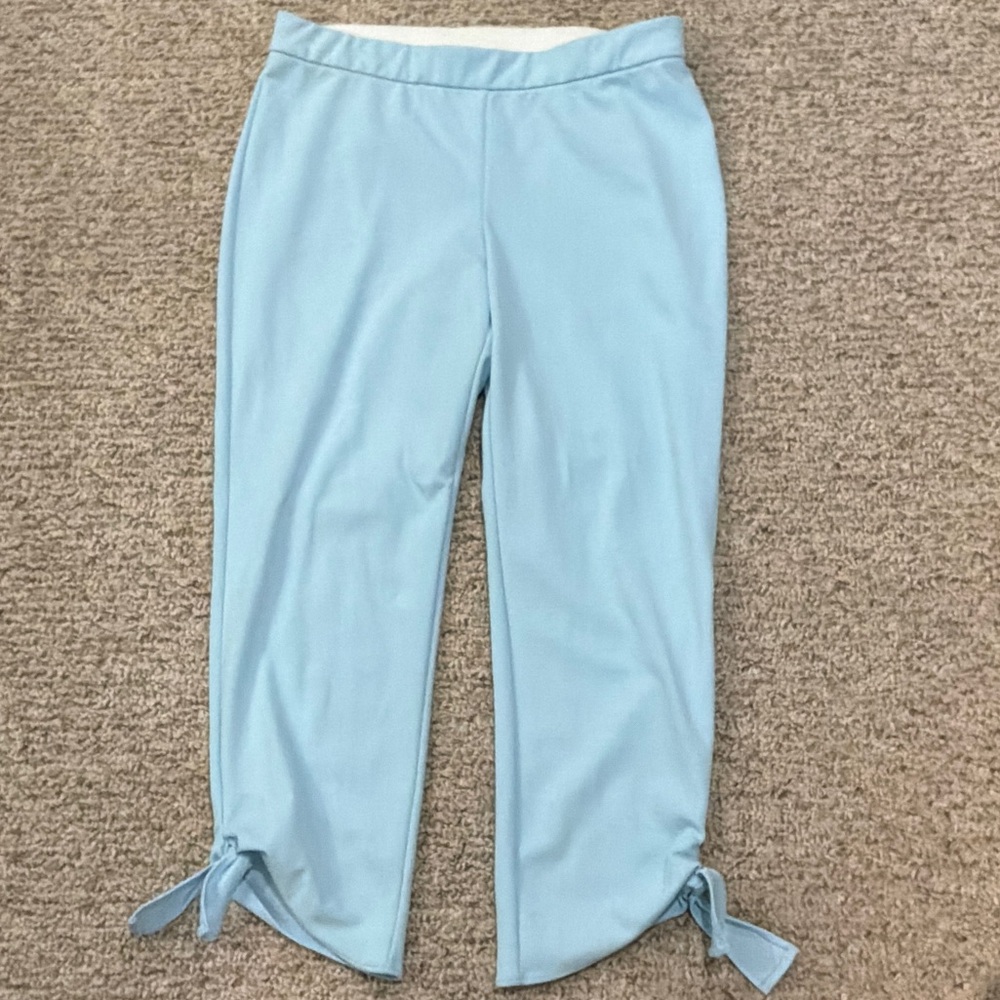 Alfani Sky Blue Cropped Pants